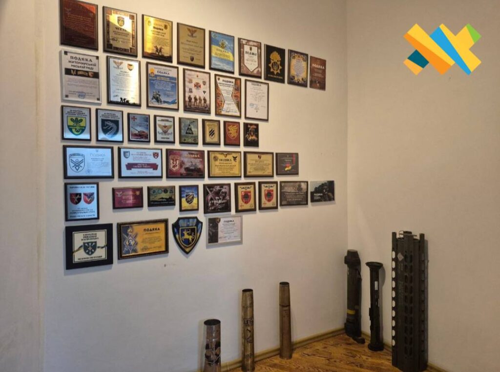 «За підтримку в боротьбі за Незалежність»: куточок вдячності громаді Житомира від Захисників