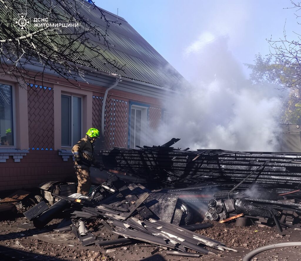 72-річний чоловік ледь не спалив свій будинок у Коростишеві