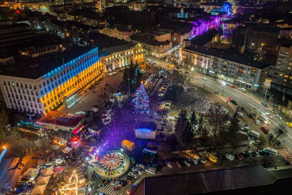 Як у Житомирі цьогоріч святкуватимуть Новий рік