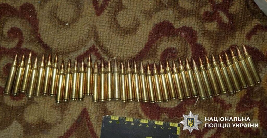 Приніс додому з лісу: на Коростенщині вилучили зброю та набої з приватного будинку