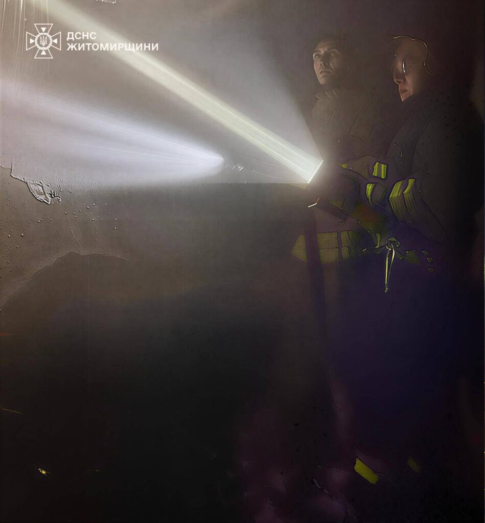 КОРОСТЕНЩИНА: під час пожежі у приватному будинку травмувалися дві людини