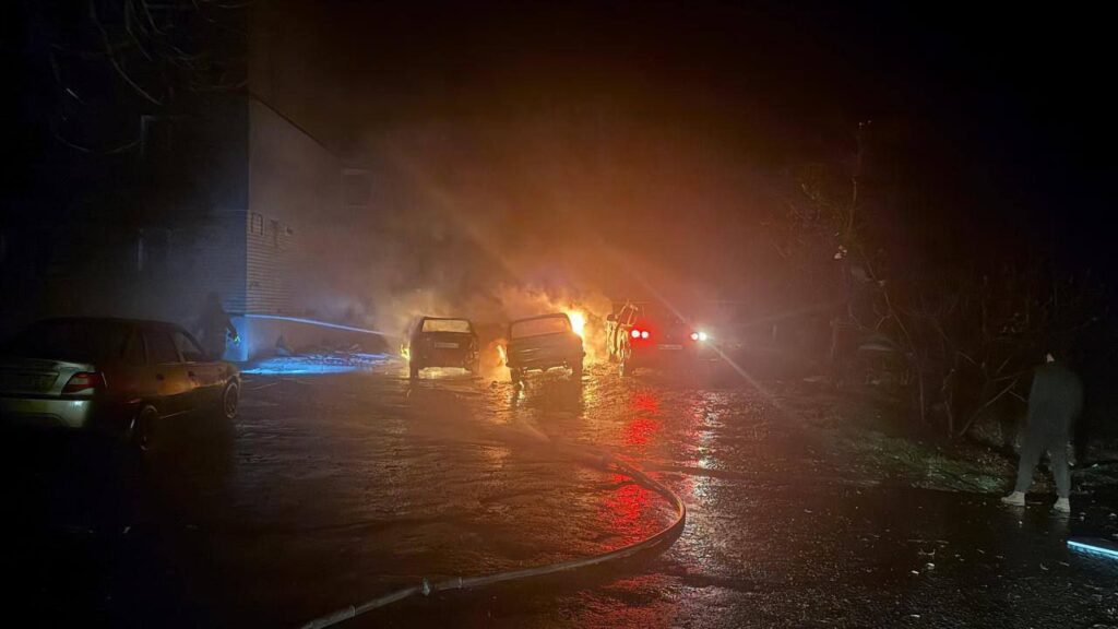 По центру міста Балаклія ворогом було завдано 2 ракетних удари