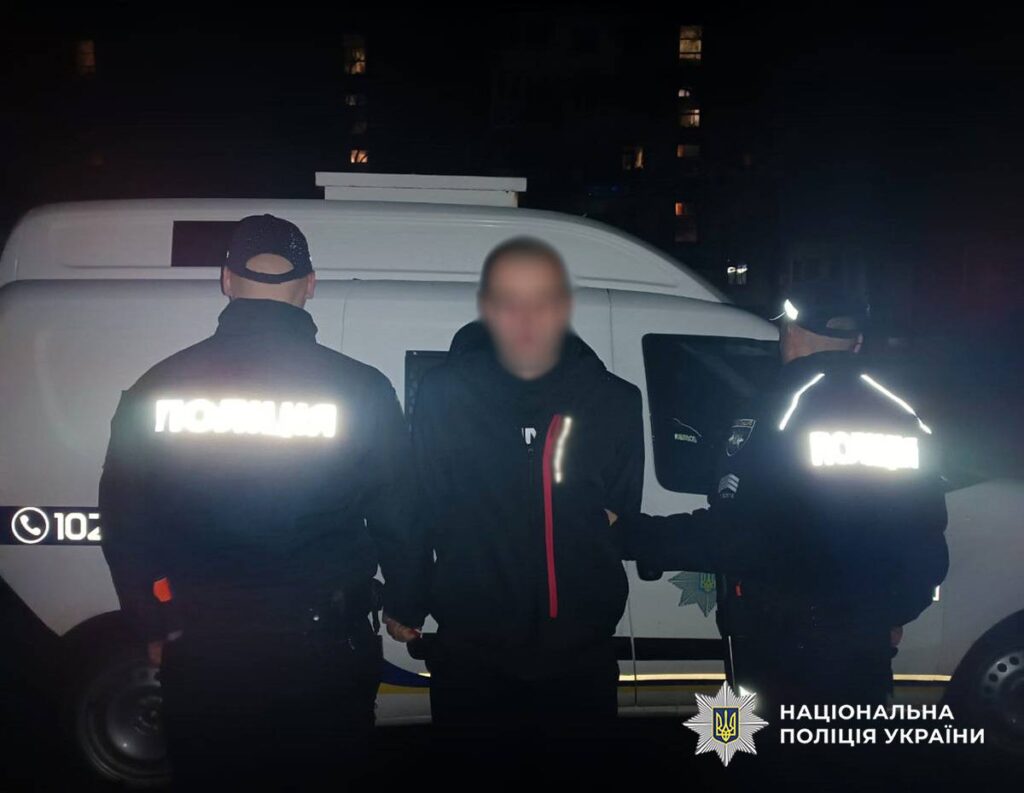 У Житомирі поліцейські затримали чоловіка, причетного до подвійного вбивства