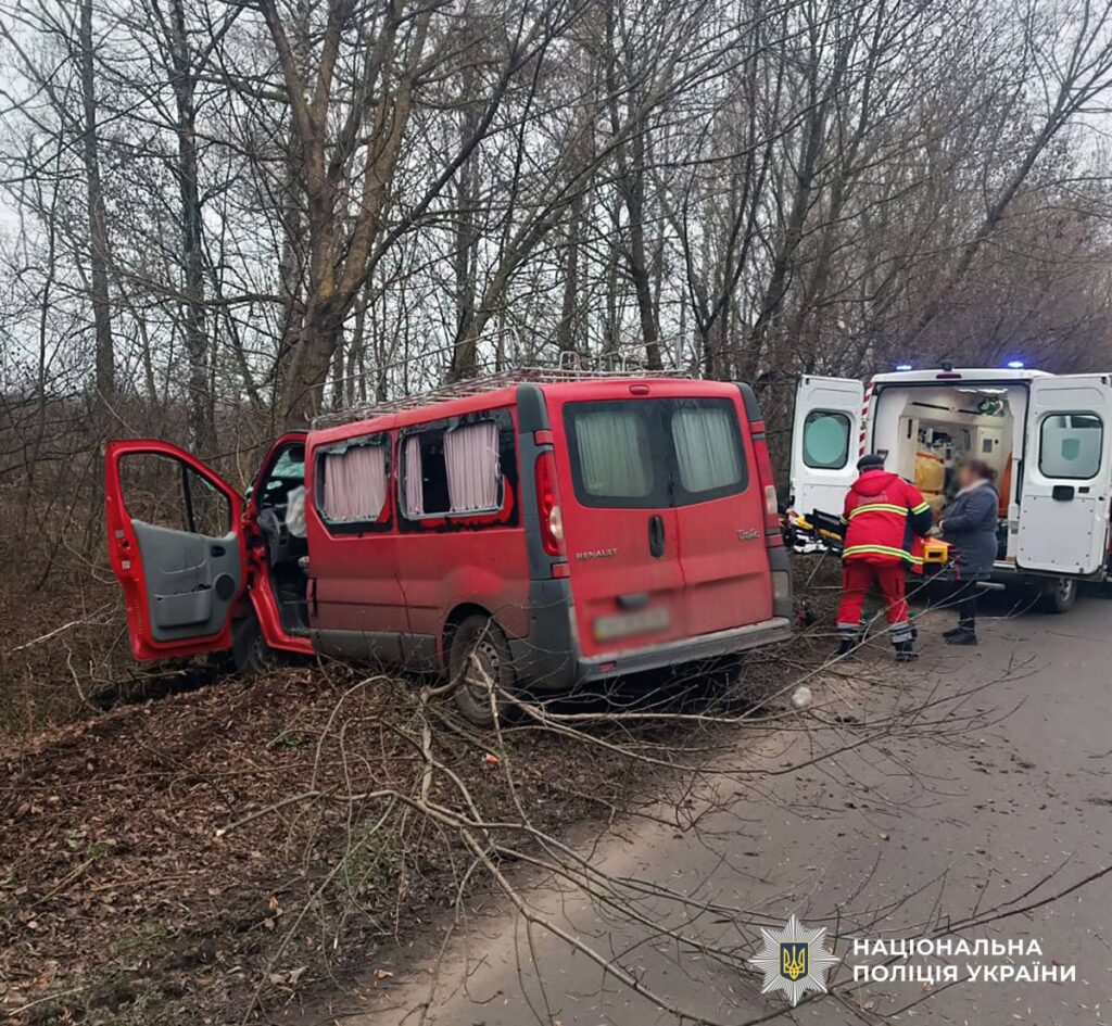У Житомирському районі поліцейські встановлюють обставини травмування двох людей у ДТП