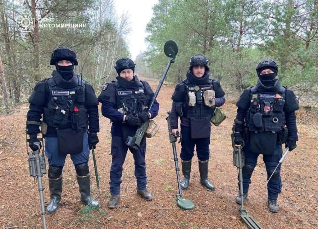 Житомирські сапери ДСНС щодня крок за кроком очищують нашу землю від смертельних пасток
