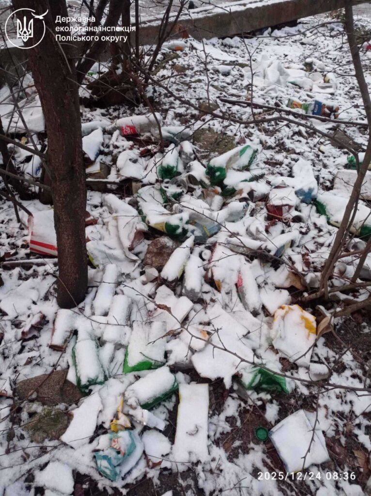 Результати роботи ПЕК № 1 за минулий тиждень: виявлення несанкціонованих сміттєзвалищ, фактів незаконних порубок та інших порушень природоохоронного законодавства