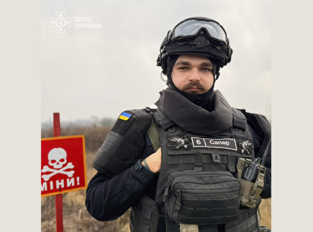 Олег Талавєров – 25-річний сапер-оператор ДСНС Житомирщини