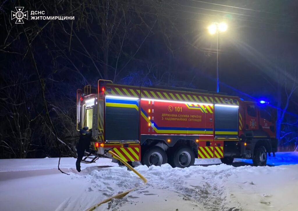 Житомирський район: під час пожежі в житловому будинку рятувальники виявили загиблого