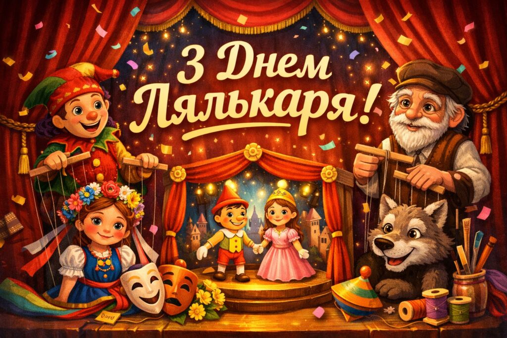 21 березня – Міжнародний День лялькаря!