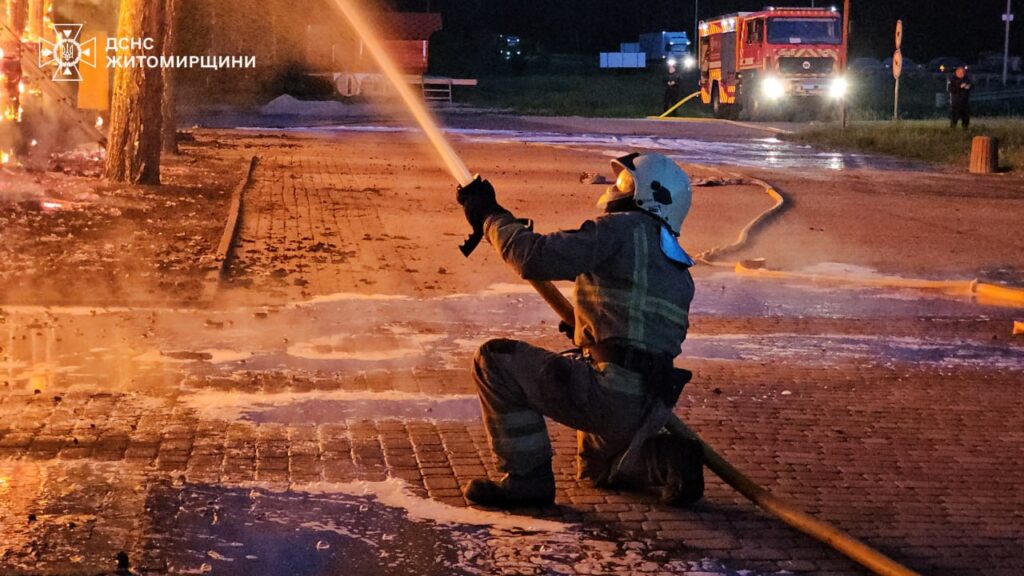 Згорів відомий ресторанний комплекс у Царівці на Житомирщині