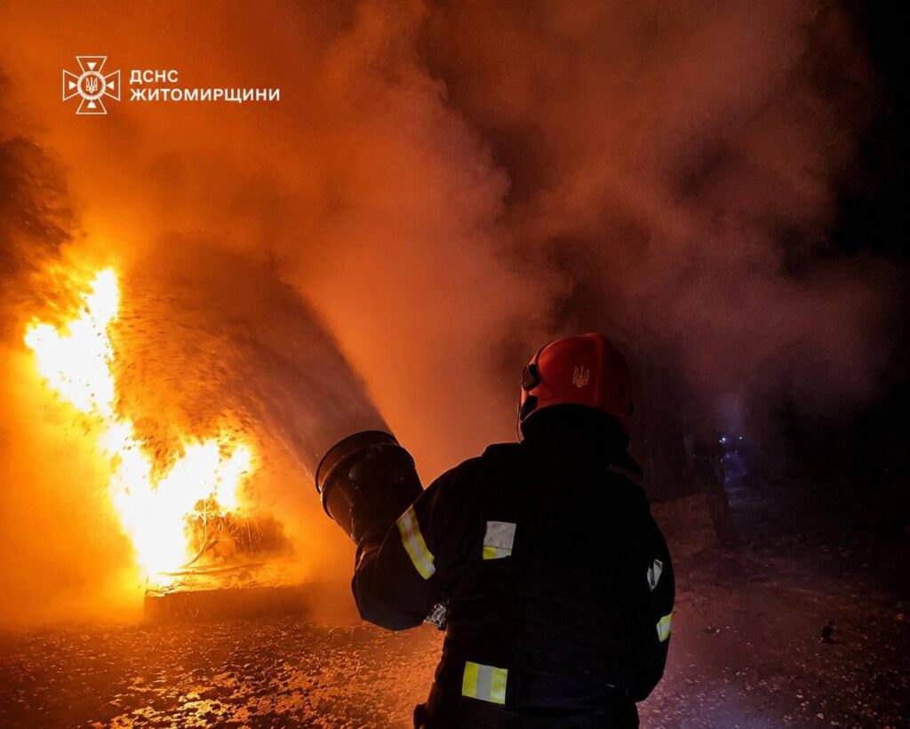Житомирщина знову під ударом російських військ