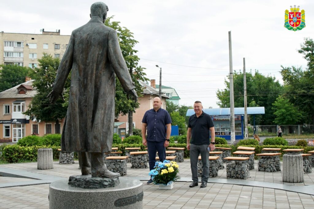 У Житомирі вшанували пам’ять Олега Ольжича з нагоди 119-ї річниці від дня його народження